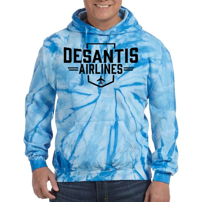 Desantis Airlines Tie Dye Hoodie