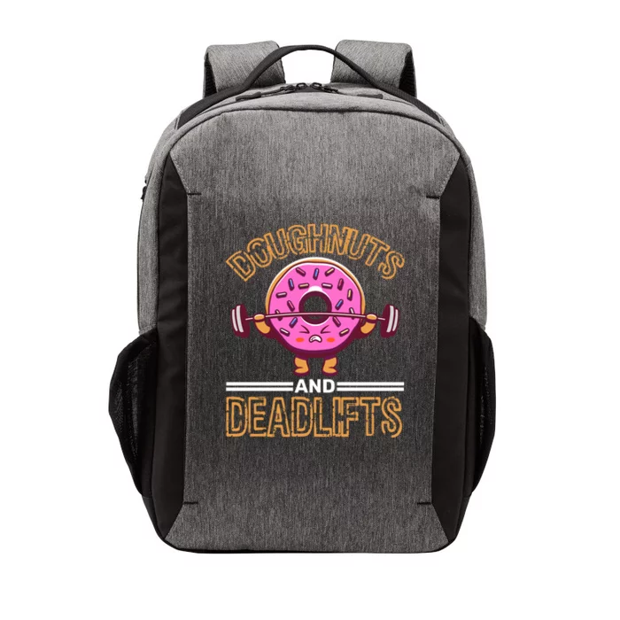 Doughnut And Deadlifts Barbell Donuts Dough Snack Doughnut Gift Vector Backpack