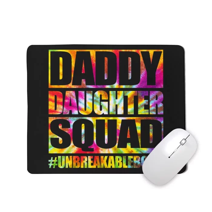 Daddy And Daughter Matching Father Daughter Squad Mousepad