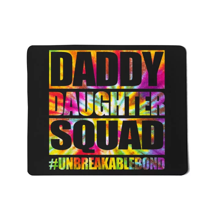 Daddy And Daughter Matching Father Daughter Squad Mousepad