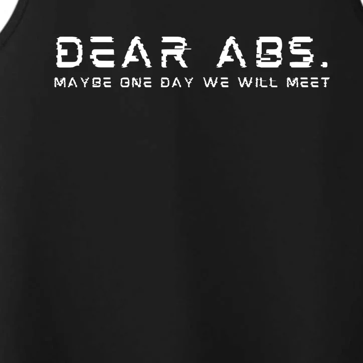 Dear ABS Performance Tank