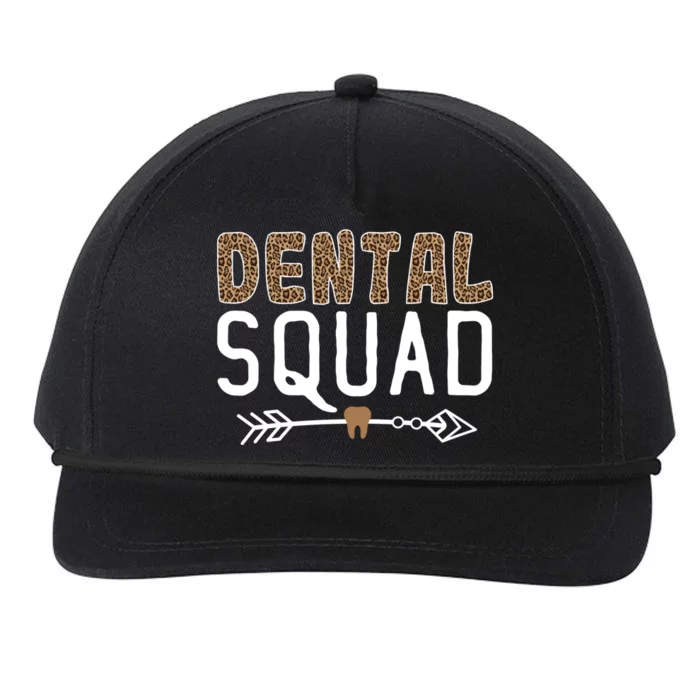 Dental Assistant Dental Hygienist Cool Gift Dentist Dental Squad Funny Gift Snapback Five-Panel Rope Hat