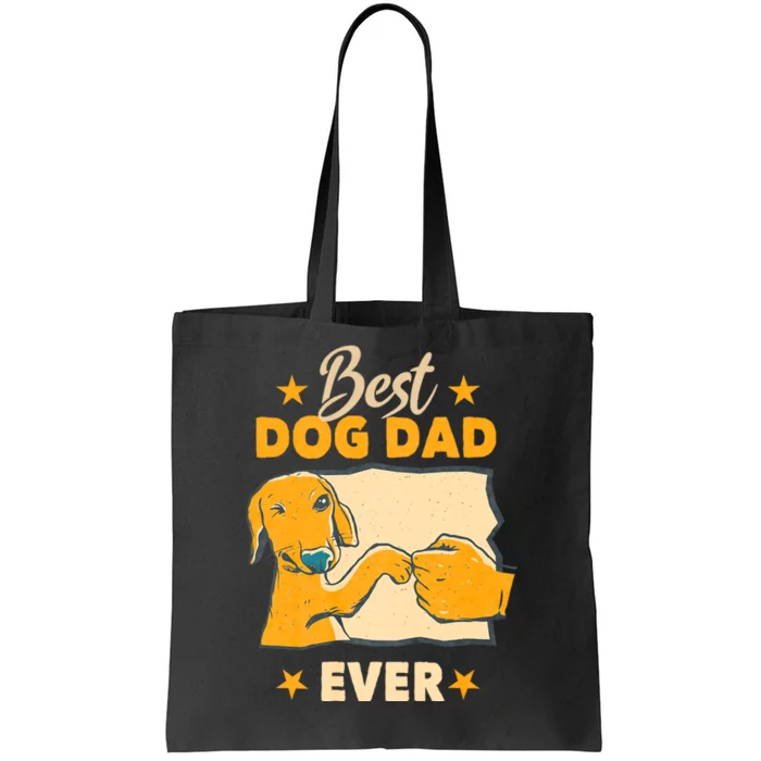 Dogs And Dog Dad Tote Bag