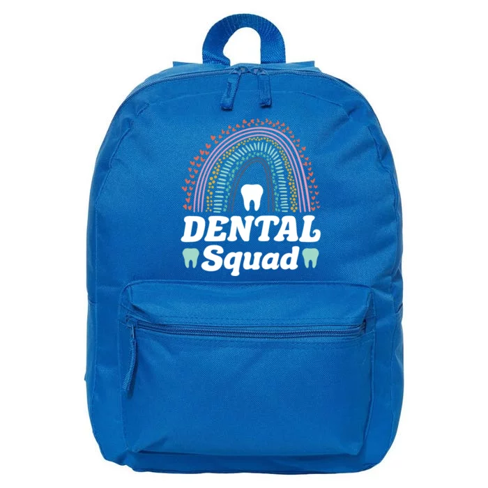 Dental Assistant Dental Hygienist Great Gift Dentist Dental Squad Gift 16 in Basic Backpack