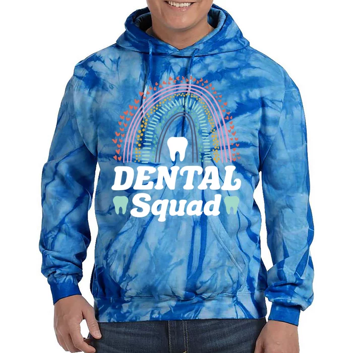 Dental Assistant Dental Hygienist Great Gift Dentist Dental Squad Gift Tie Dye Hoodie