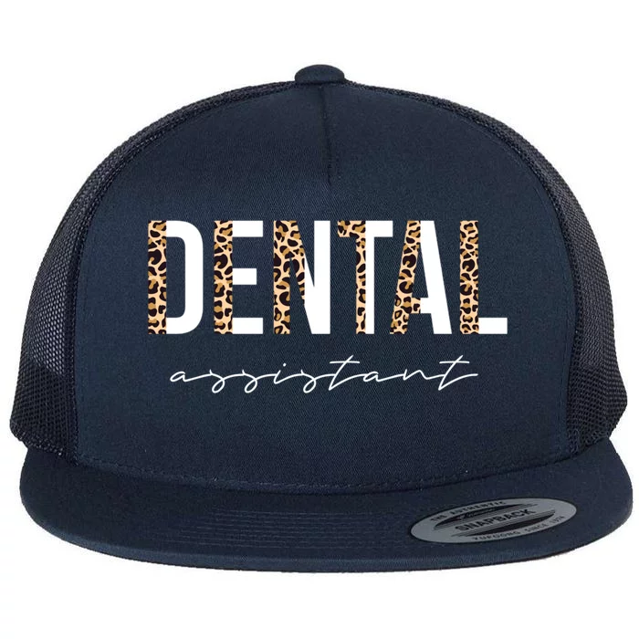 Dental Assistant Dental Hygienist Gift Flat Bill Trucker Hat