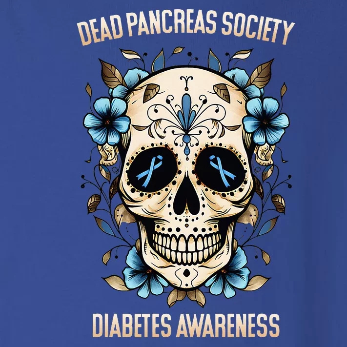 Diabetes Awareness Dead Pancreas Society Toddler Long Sleeve Shirt