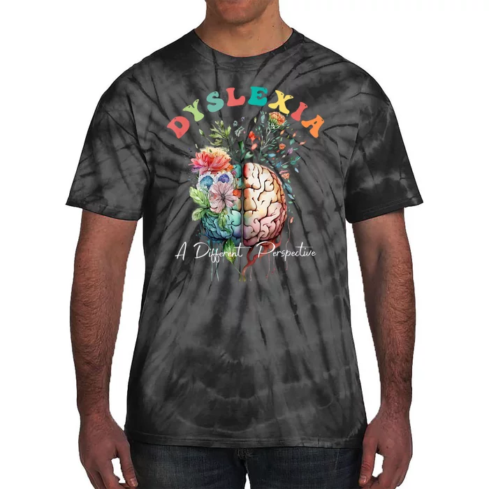 Dyslexia A Different Perspective Dyslexia Specialist Teacher Tie-Dye T-Shirt