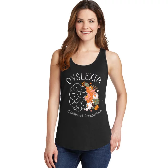 Dyslexia A Different Perspective Dyslexia Specialist Teacher Ladies Essential Tank