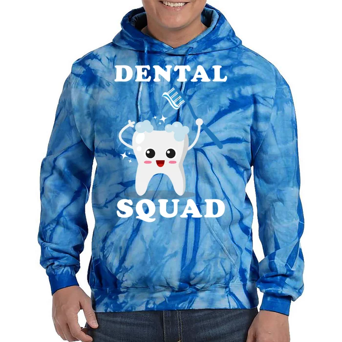 Dental Assistant Dentist Student Dental Squad Gift Funny Gift Tie Dye Hoodie