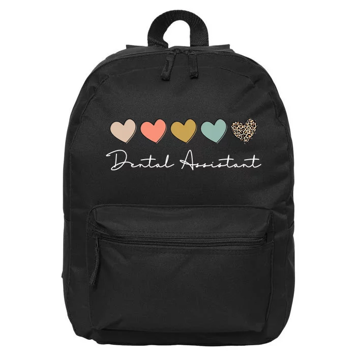 Dental Assistant Dental Hygienist Dentist Appreciation 16 in Basic Backpack