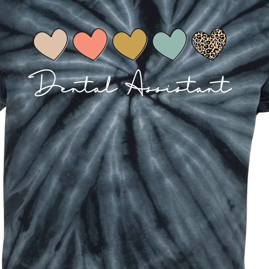 Dental Assistant Dental Hygienist Dentist Appreciation Kids Tie-Dye T-Shirt