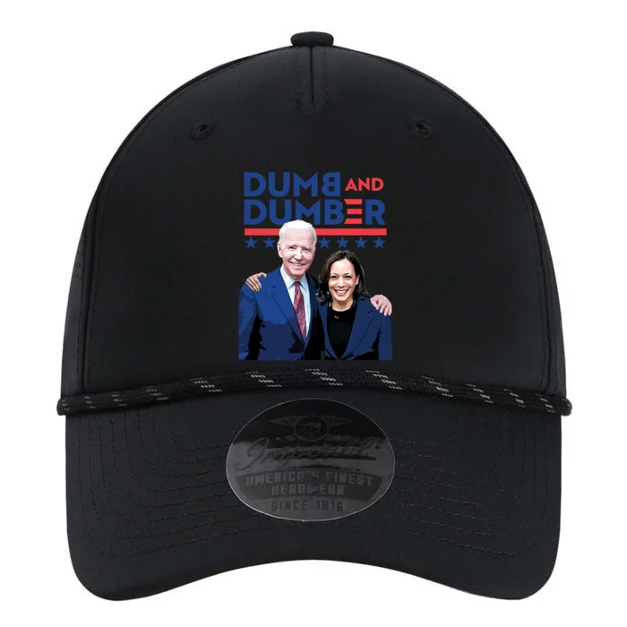 Dumb And Dumber Anti Biden Harris Pro Trump Maga Pro American Performance The Dyno Cap