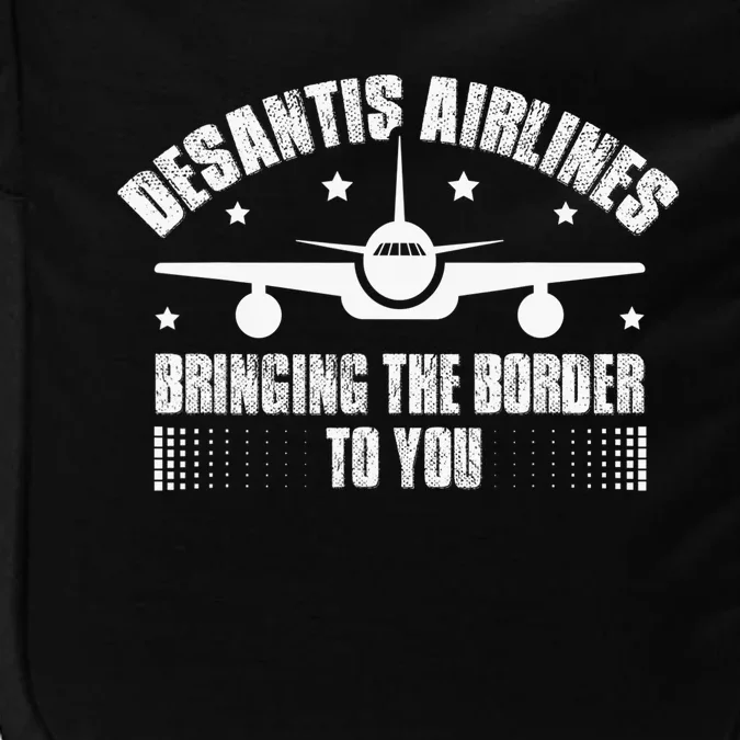 Desantis Airlines Distress Flag Bringing The Border To You Impact Tech Backpack