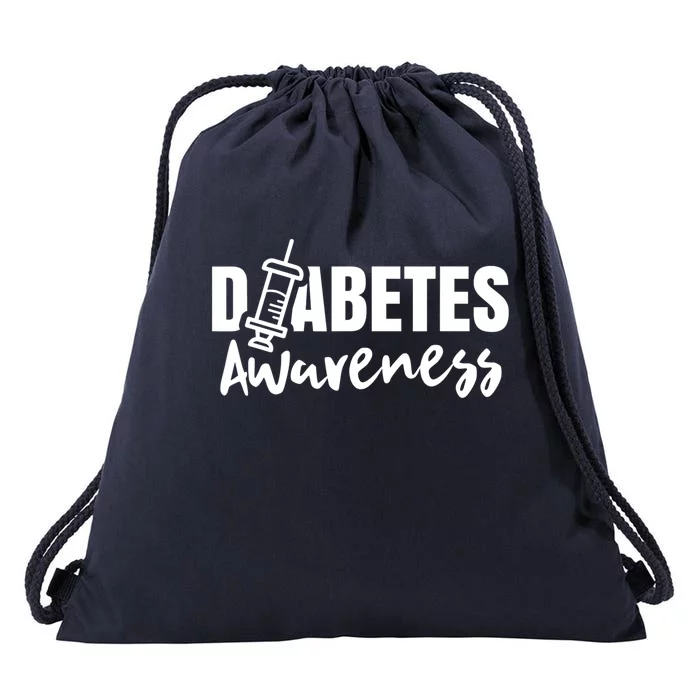 Diabetes Awareness Diabetic Insulin Diabetician Drawstring Bag