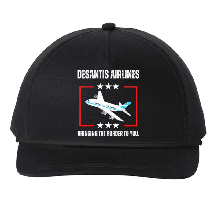 DeSantis Airlines Snapback Five-Panel Rope Hat