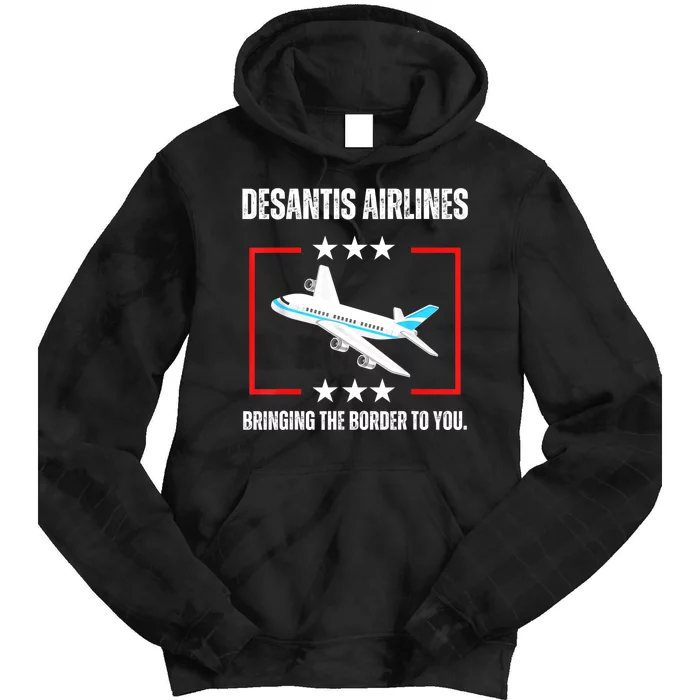 DeSantis Airlines Tie Dye Hoodie