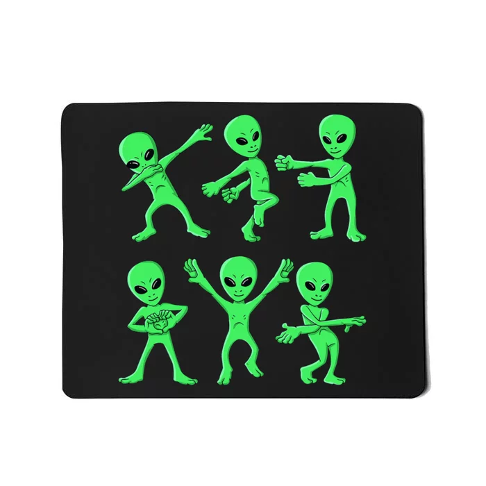 Dancing Aliens Dance Challenge Mousepad