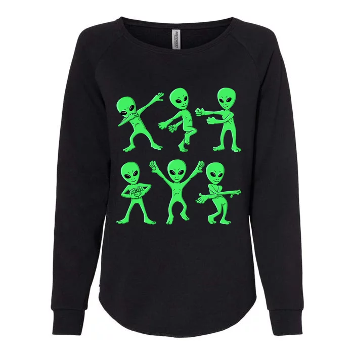 Dancing Aliens Dance Challenge Womens California Wash Sweatshirt