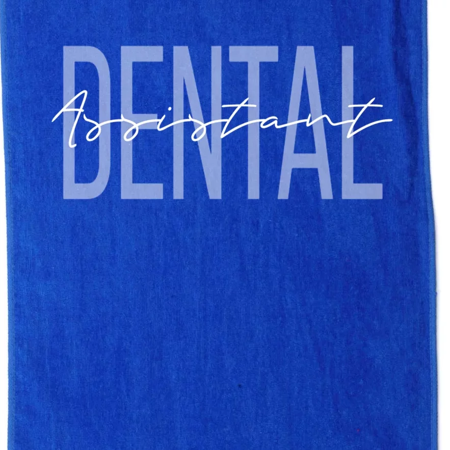 Dental Assistant Dental Hygienist Cute Gift Platinum Collection Golf Towel