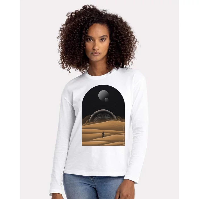 Dune Arrakis Womens Cotton Relaxed Long Sleeve T-Shirt