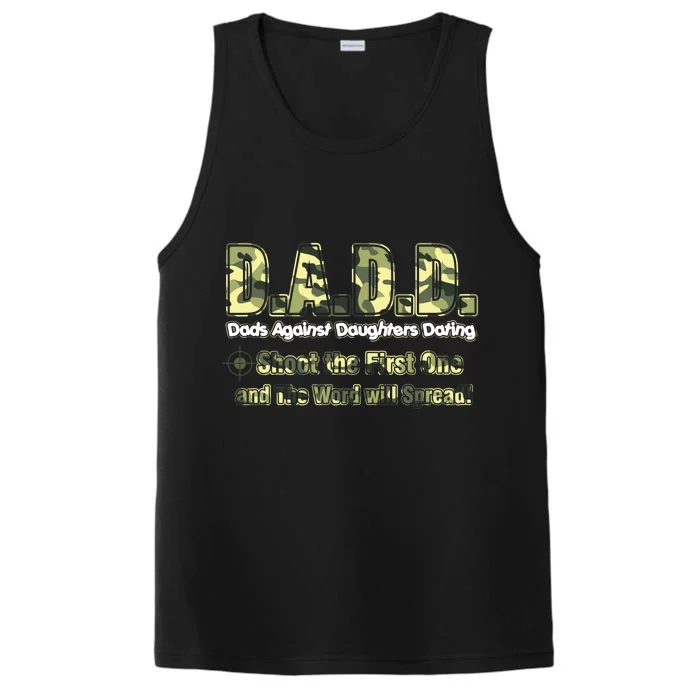 D A D D Dads Against Daughters Dating Gift Performance Tank