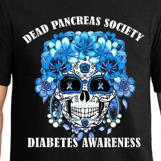 Diabetes Awareness Dead Pancreas Society Halloween Ghost Pajama Set