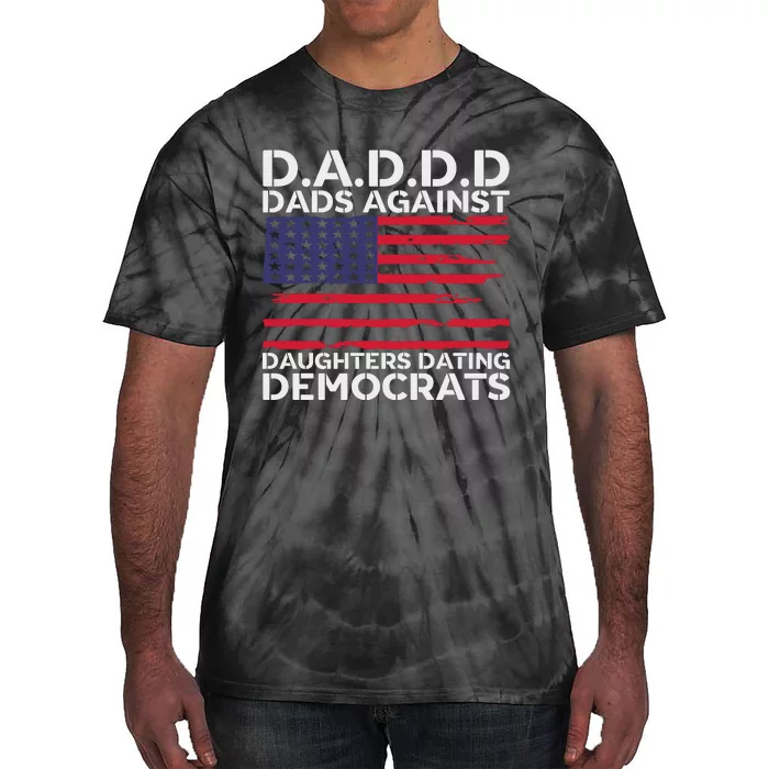 Dads Against Daughters Dating Democrats Tie-Dye T-Shirt