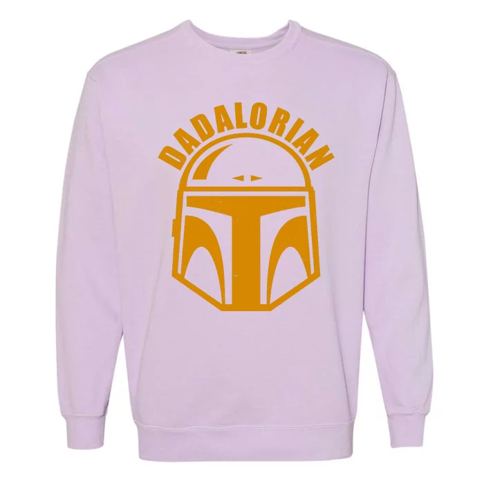 Dadalorian Helmet Garment-Dyed Sweatshirt