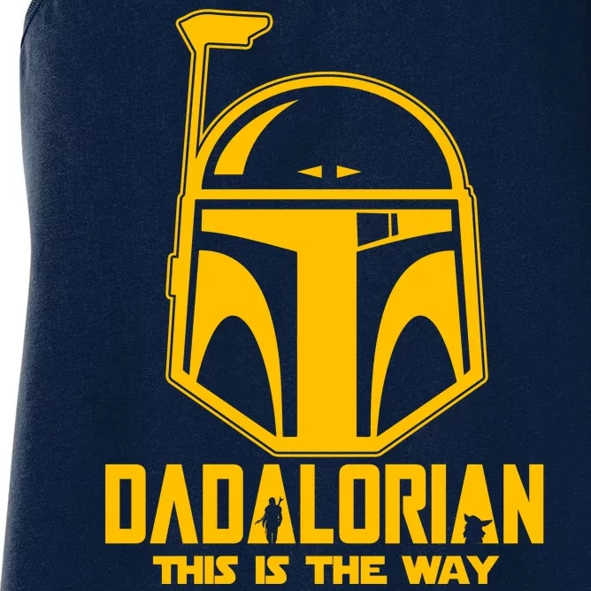 Dadalorian This Is A Way Women's Racerback Tank