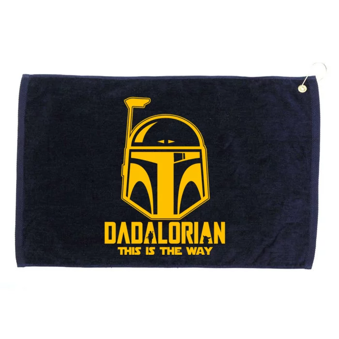 Dadalorian This Is A Way Grommeted Golf Towel