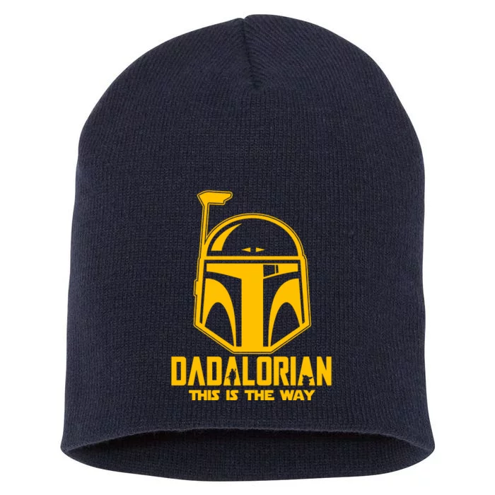 Dadalorian This Is A Way Short Acrylic Beanie