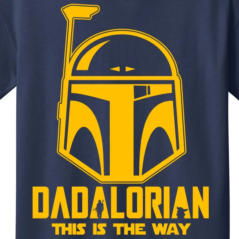 Dadalorian This Is A Way Kids T-Shirt