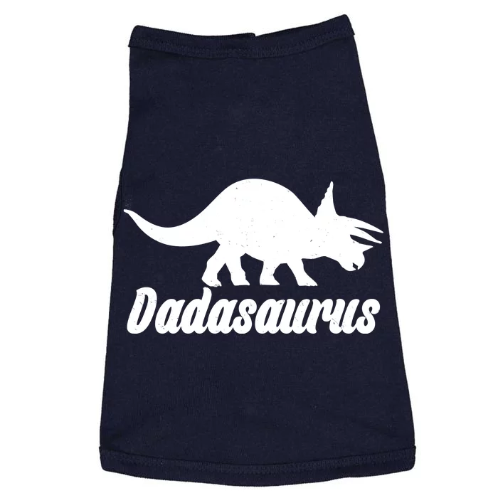 Dadasaurus Dinosaur Father's Day Doggie Tank