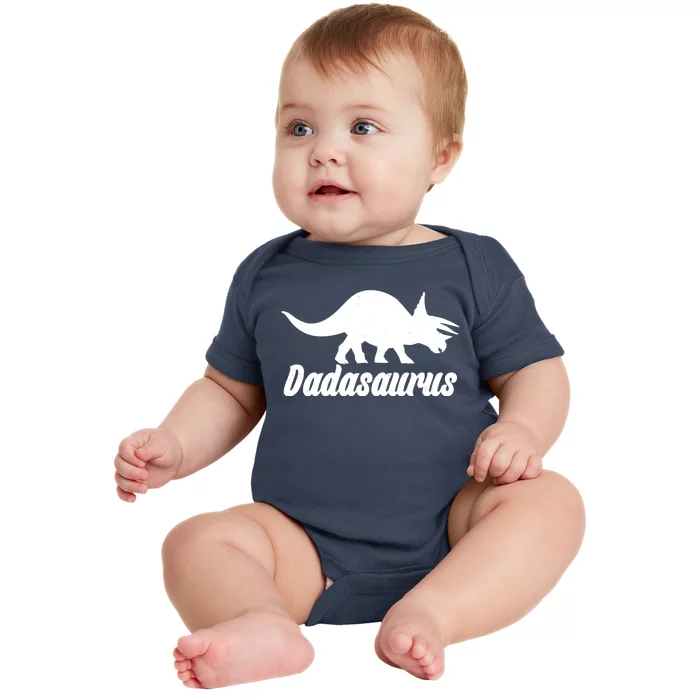 Dadasaurus Dinosaur Father's Day Baby Bodysuit