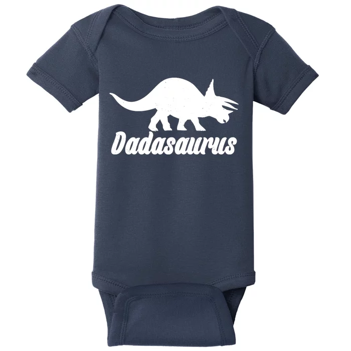 Dadasaurus Dinosaur Father's Day Baby Bodysuit