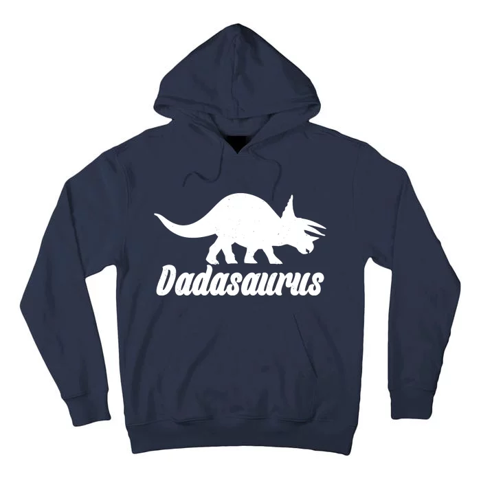 Dadasaurus Dinosaur Father's Day Tall Hoodie