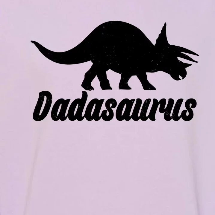 Dadasaurus Dinosaur Father's Day Garment-Dyed Sweatshirt