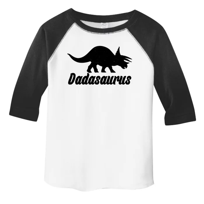 Dadasaurus Dinosaur Father's Day Toddler Fine Jersey T-Shirt