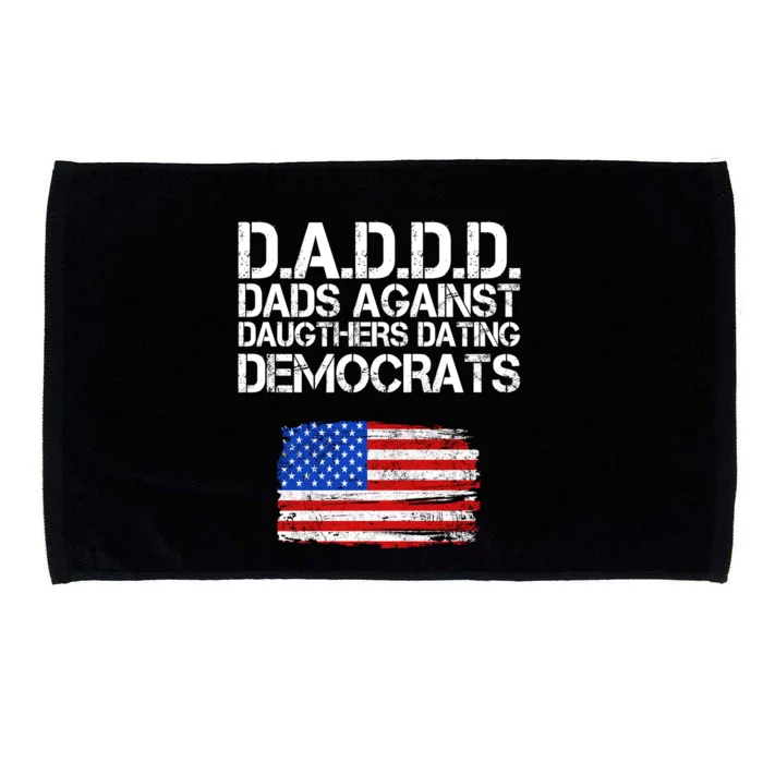 DADDD Dads Against Daughters Dating Democrats Microfiber Hand Towel