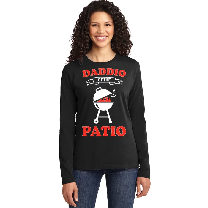 Daddio Of The Patio Ladies Long Sleeve Shirt