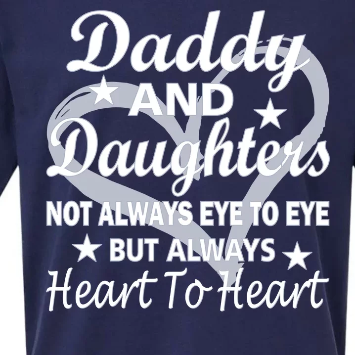 Daddy And Daughters Always Heart To Heart Sueded Cloud Jersey T-Shirt