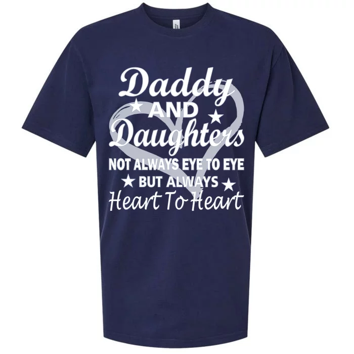 Daddy And Daughters Always Heart To Heart Sueded Cloud Jersey T-Shirt