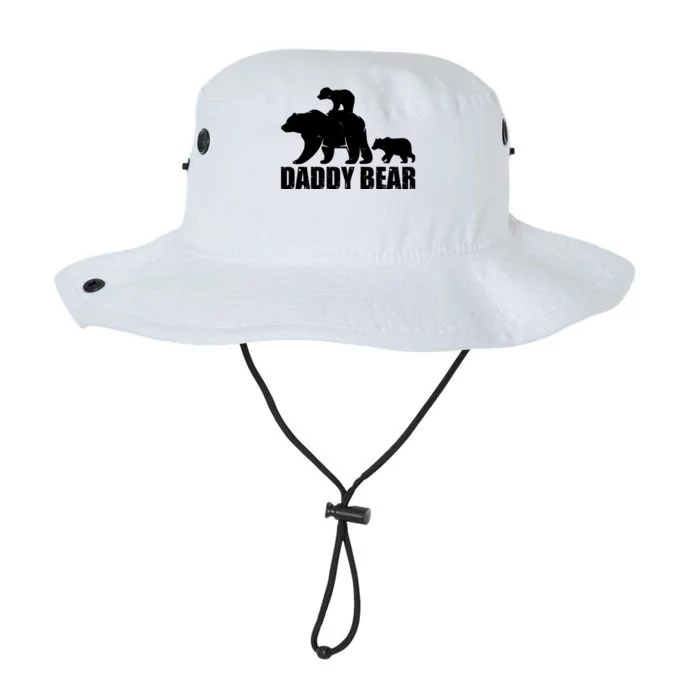 Daddy Bear With Twin Cubs Father's Day Legacy Cool Fit Booney Bucket Hat