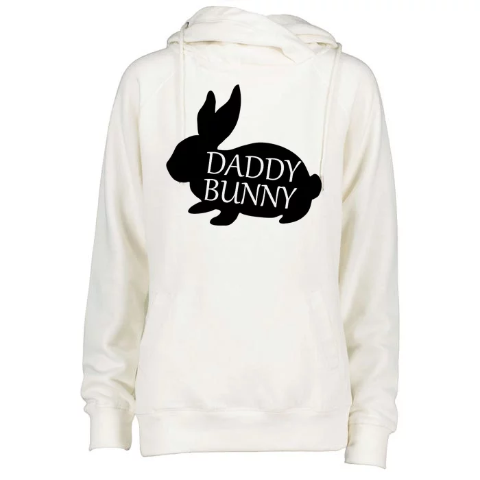 Daddy Bunny Womens Funnel Neck Pullover Hood