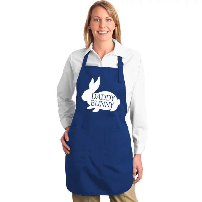 Daddy Bunny Full-Length Apron With Pocket