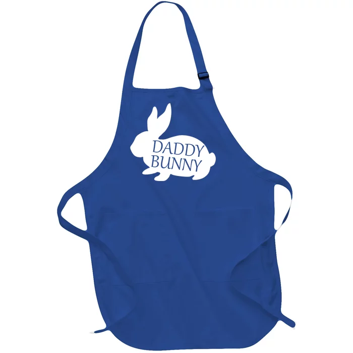 Daddy Bunny Full-Length Apron With Pocket