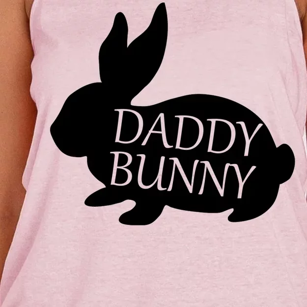 Daddy Bunny Women's Knotted Racerback Tank