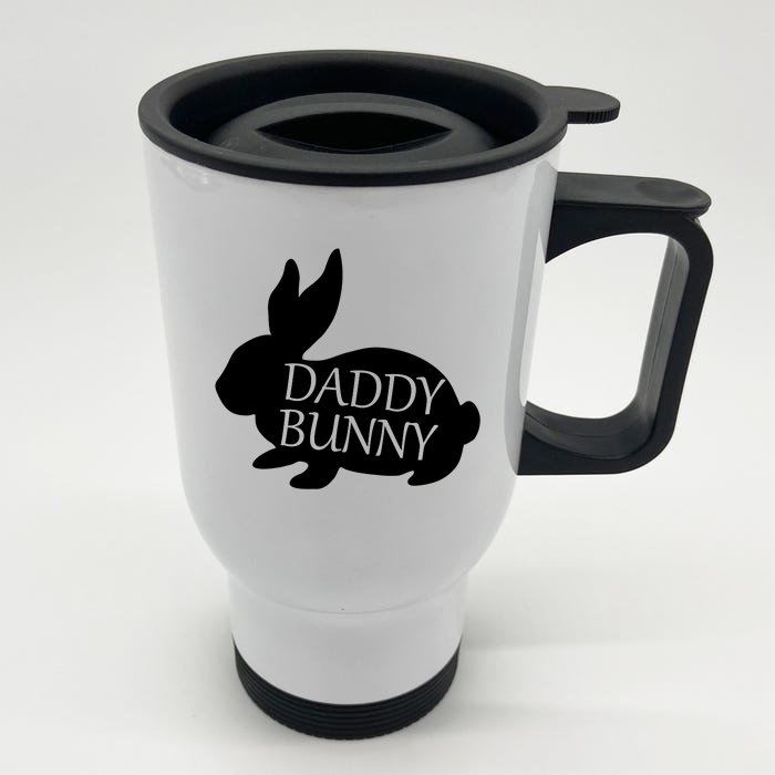 Daddy Bunny Front & Back Stainless Steel Travel Mug