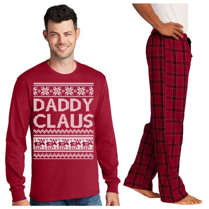 Daddy Claus Ugly Christmas Long Sleeve Pajama Set